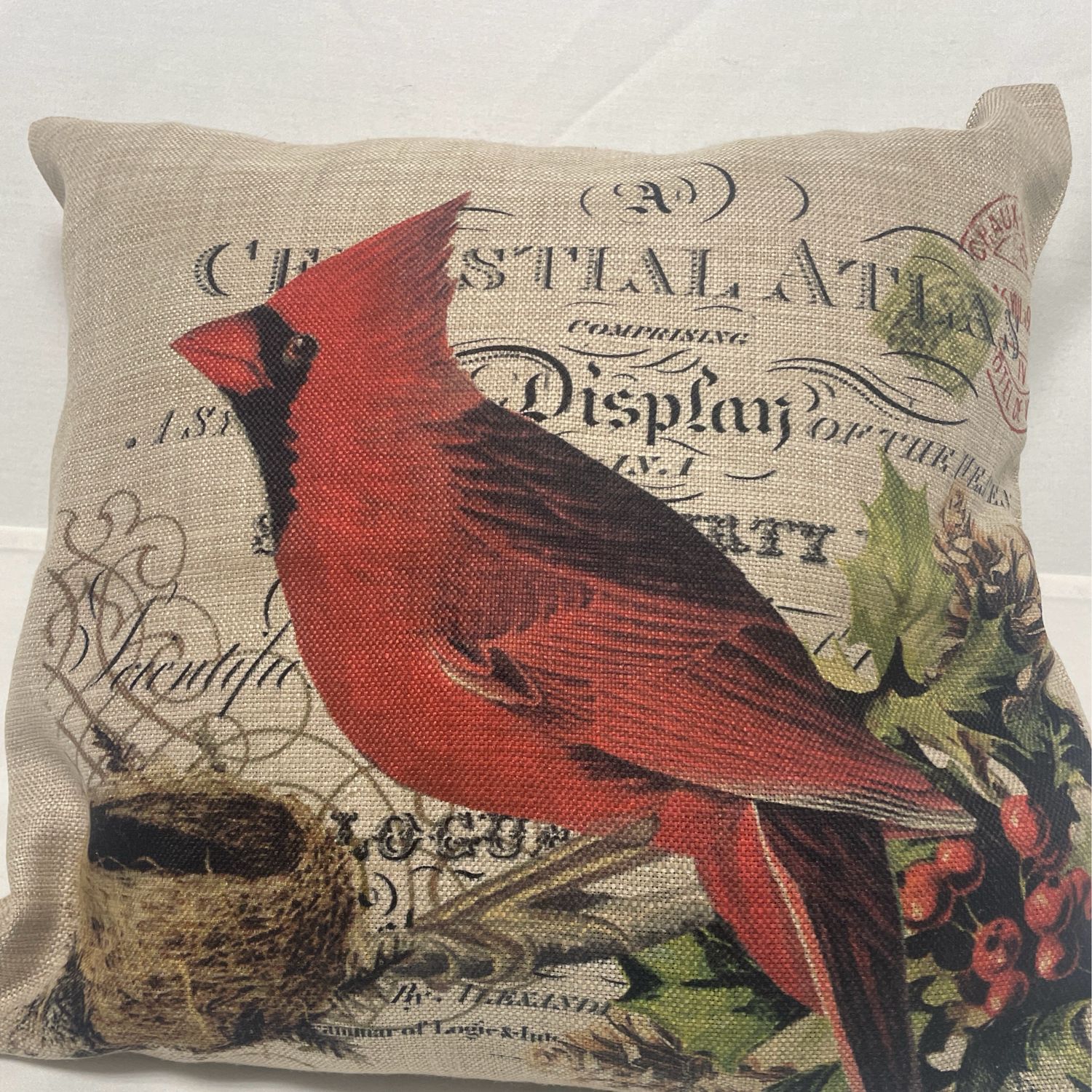 Cardinal Pillow Cover