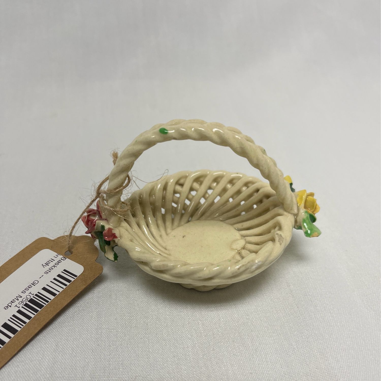 Baskets -- Glass Made in Italy