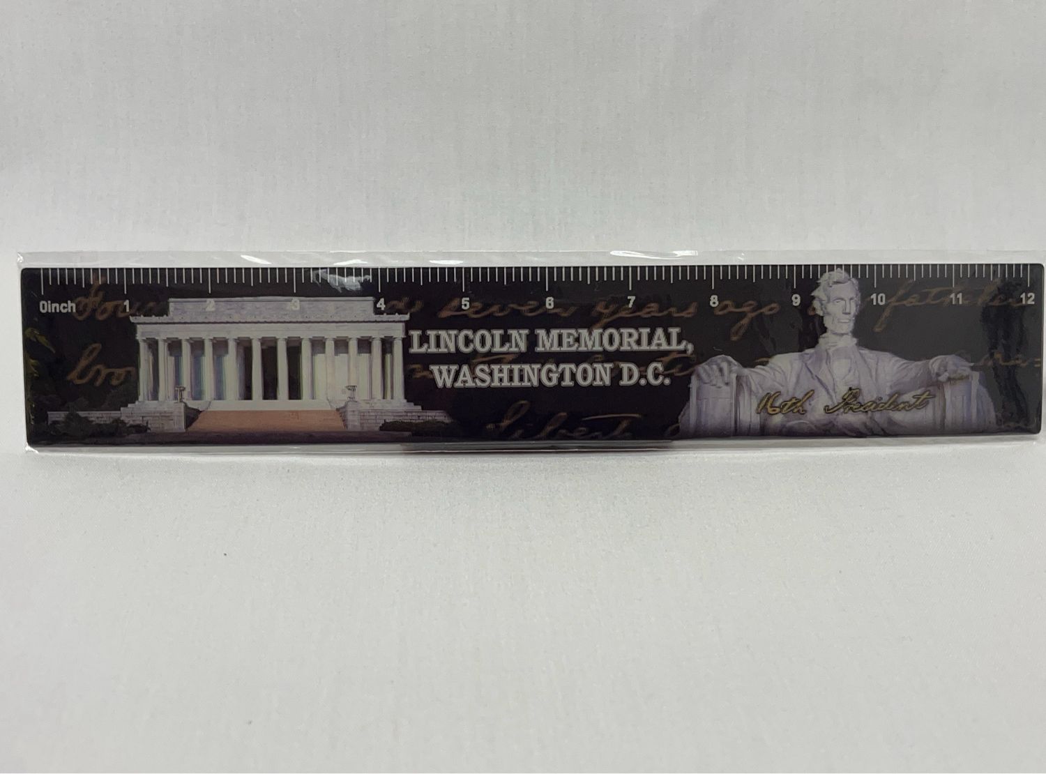 Lincoln Memorial 12&quot; Ruler