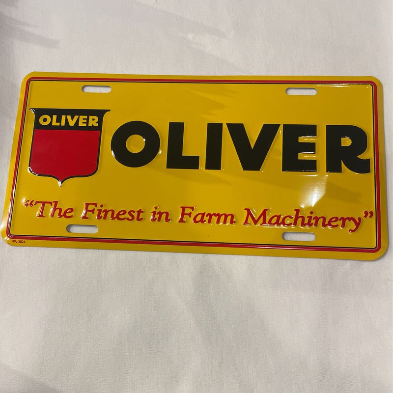 Yellow Oliver Plates