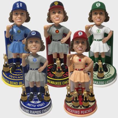AAGPBL Bobblehead Champions