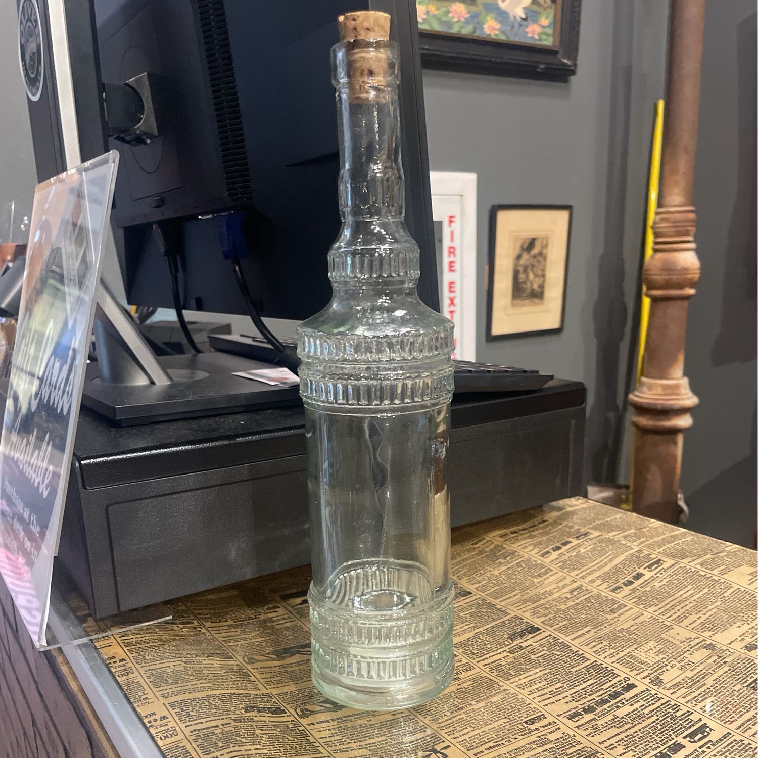 Decorative Glass Bottle