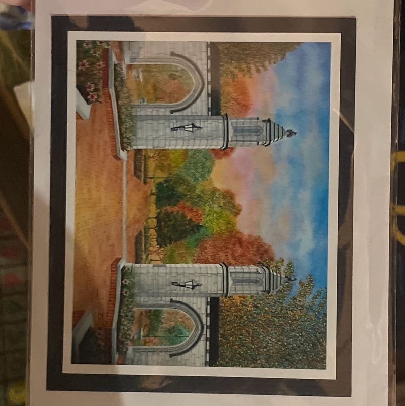 IU Sample Gates Note Card