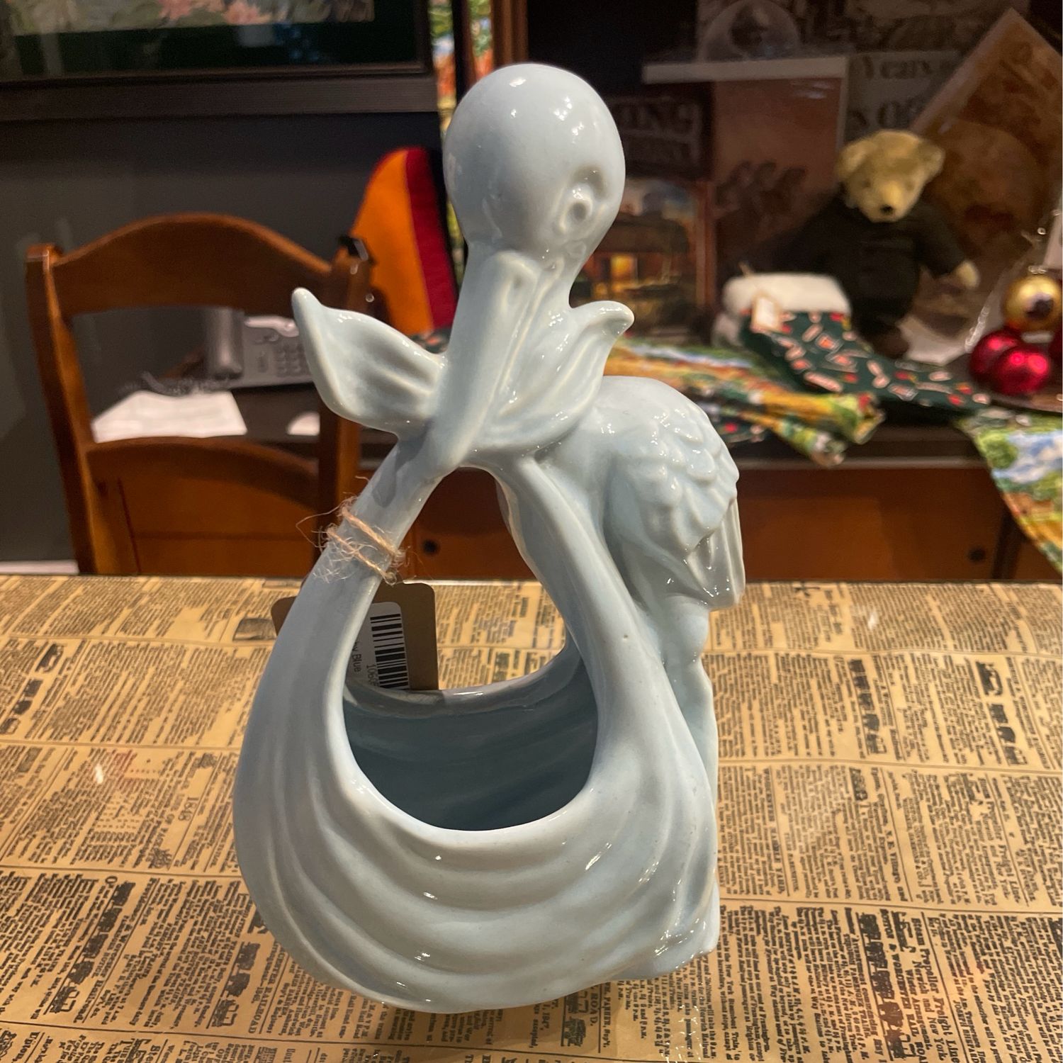 Stork Baby Blue