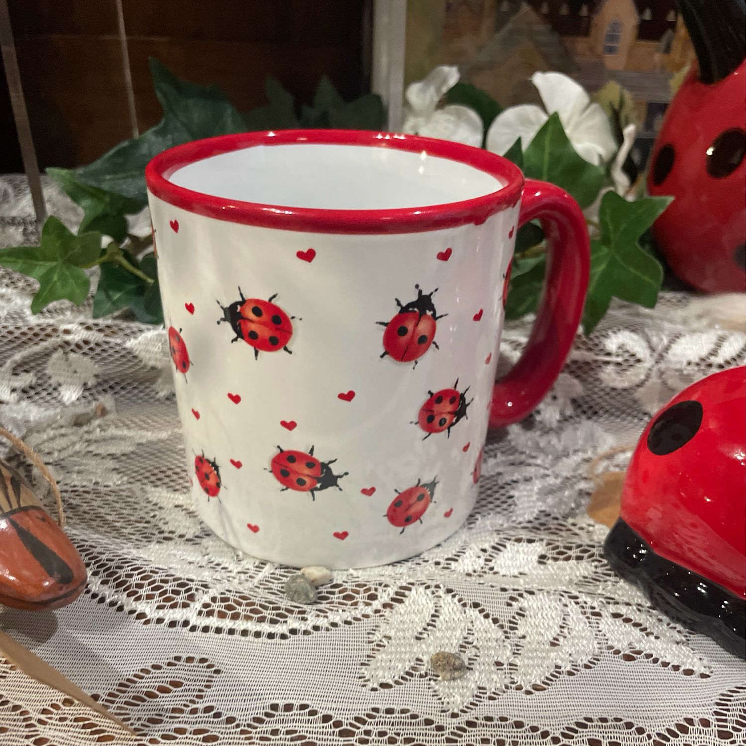 Lady Bug Coffee Mug