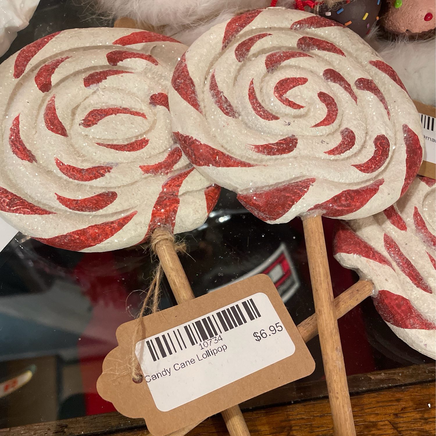 Candy Cane Lollipop