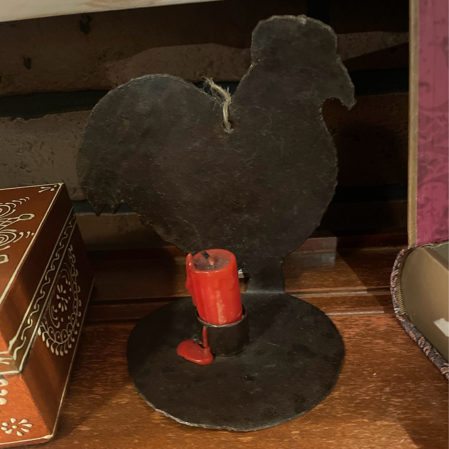 Rooster Candle Holder
