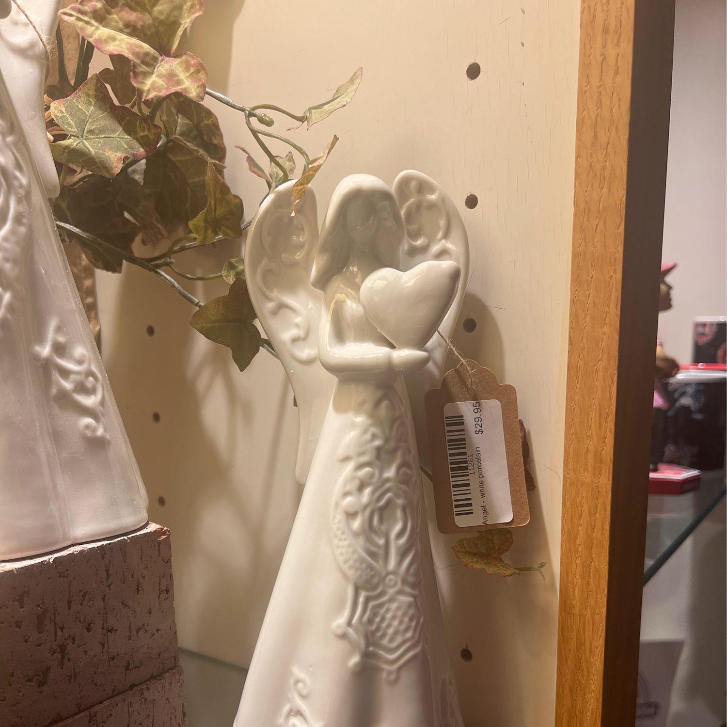 Angel - white porcelain