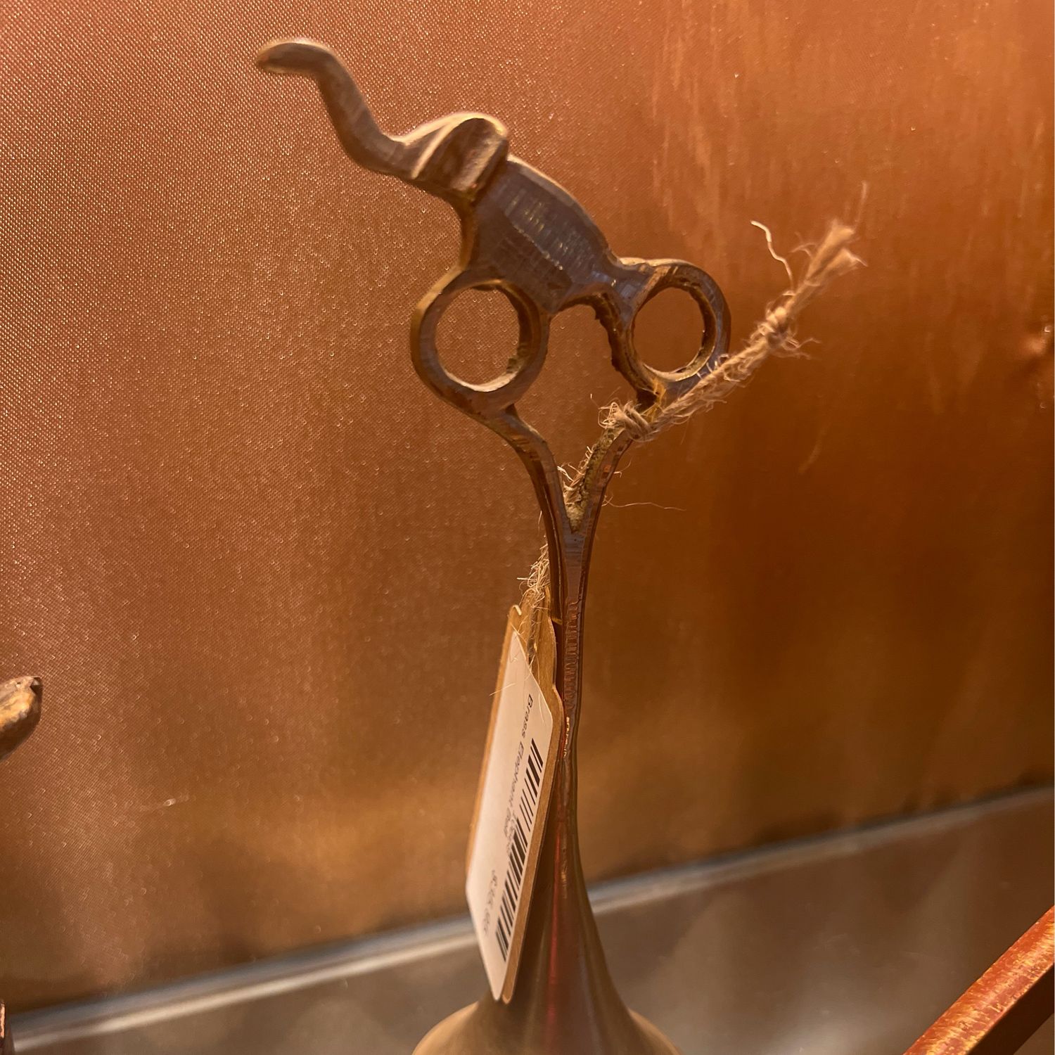 Brass Elephant Bell