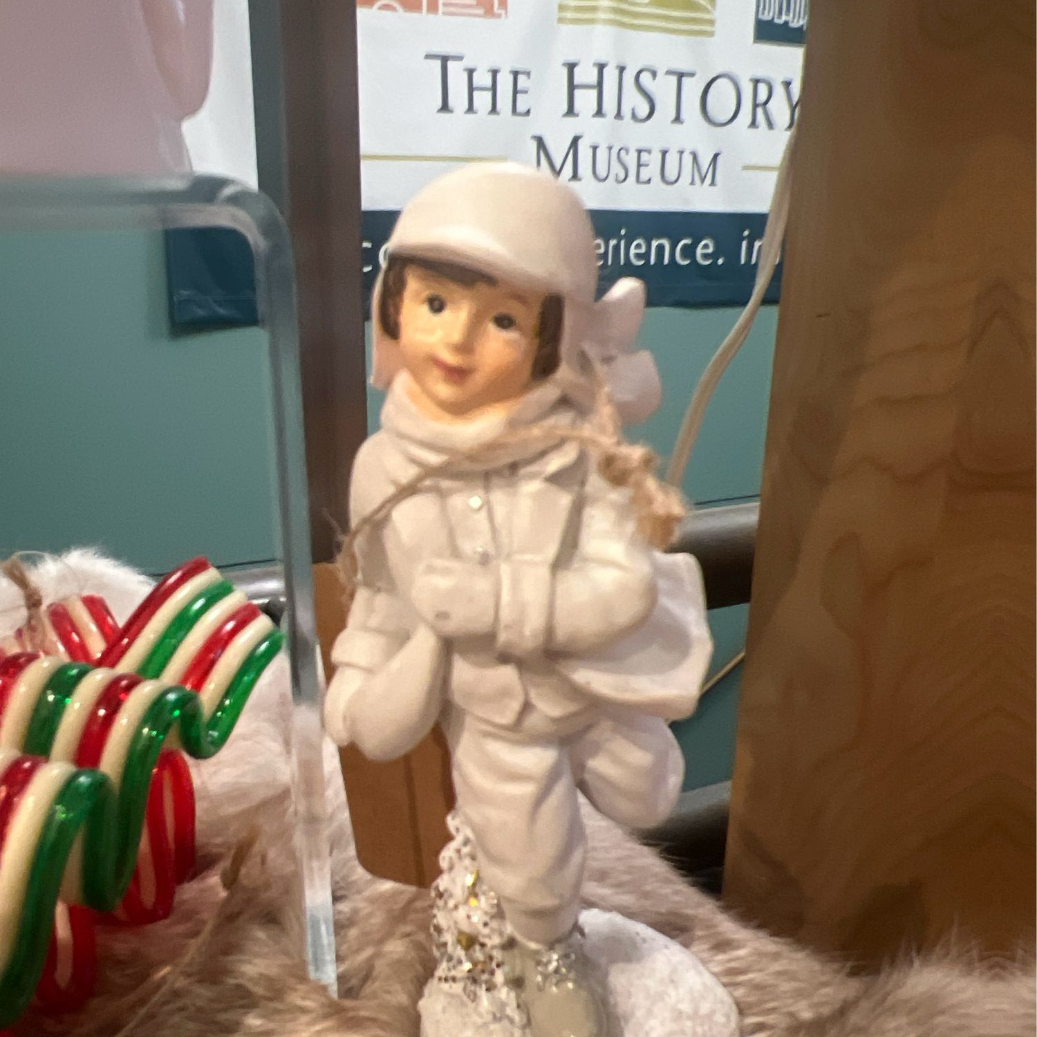 Ice Skating Boy Figurine