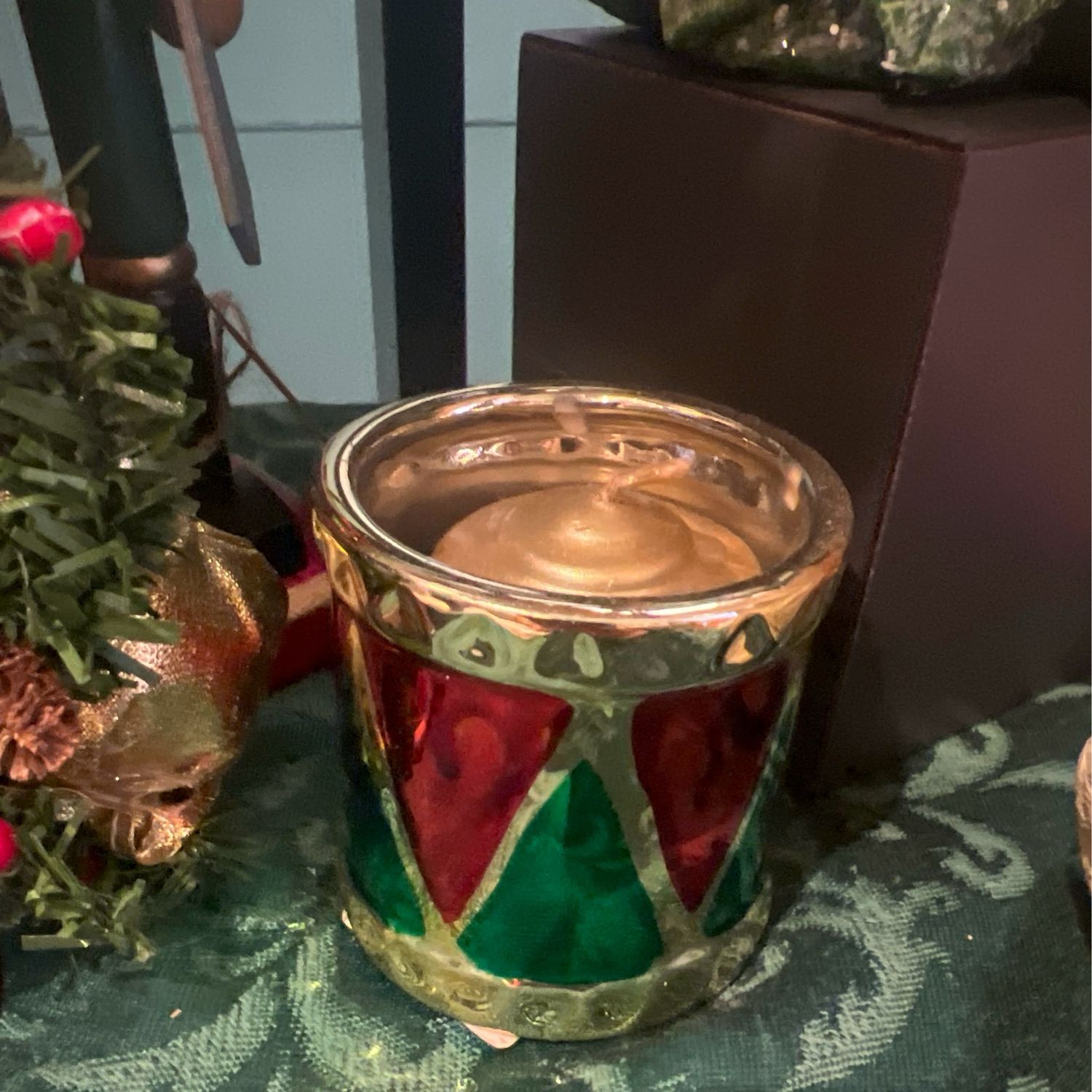Drum Votive Candle