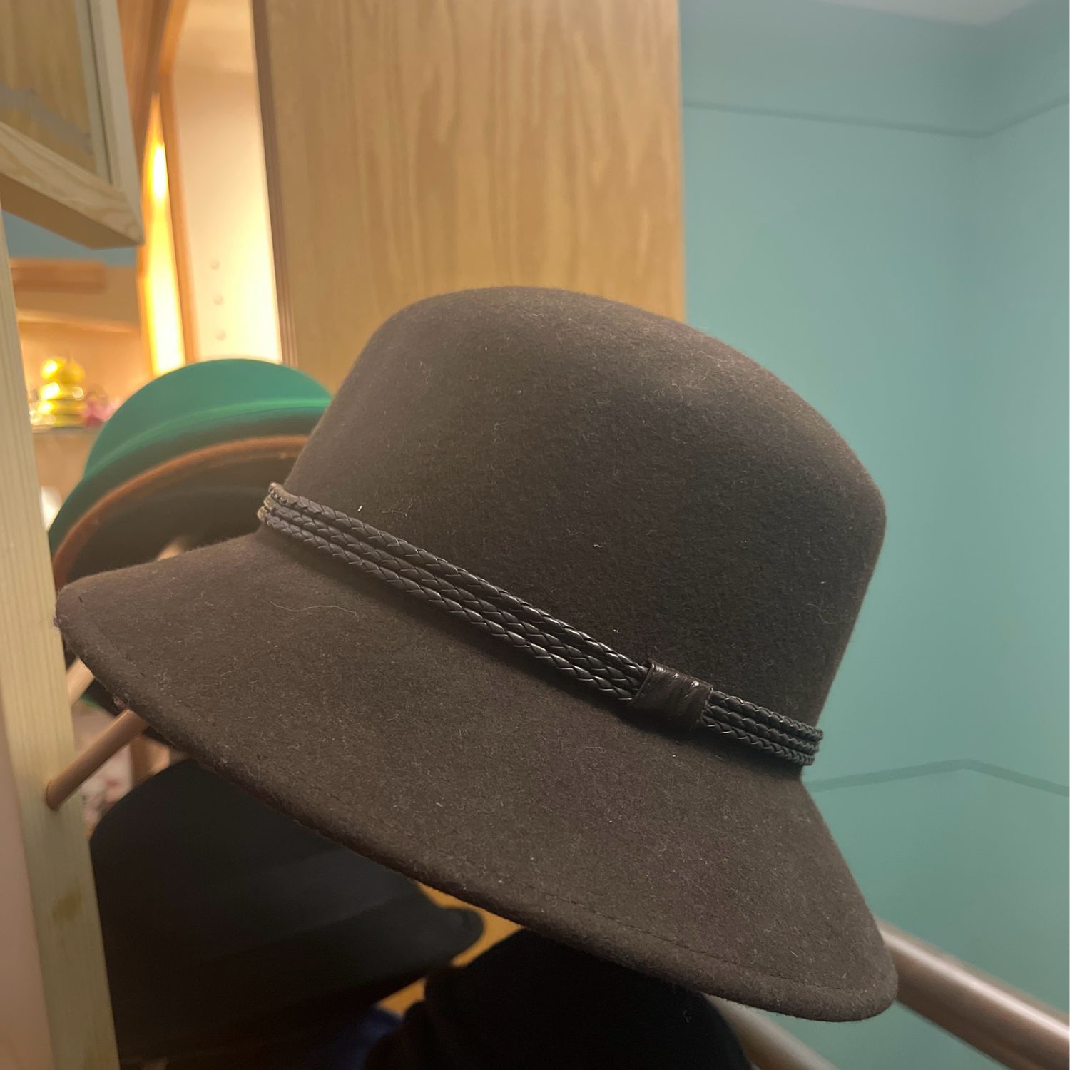 Brown Nine West Hat