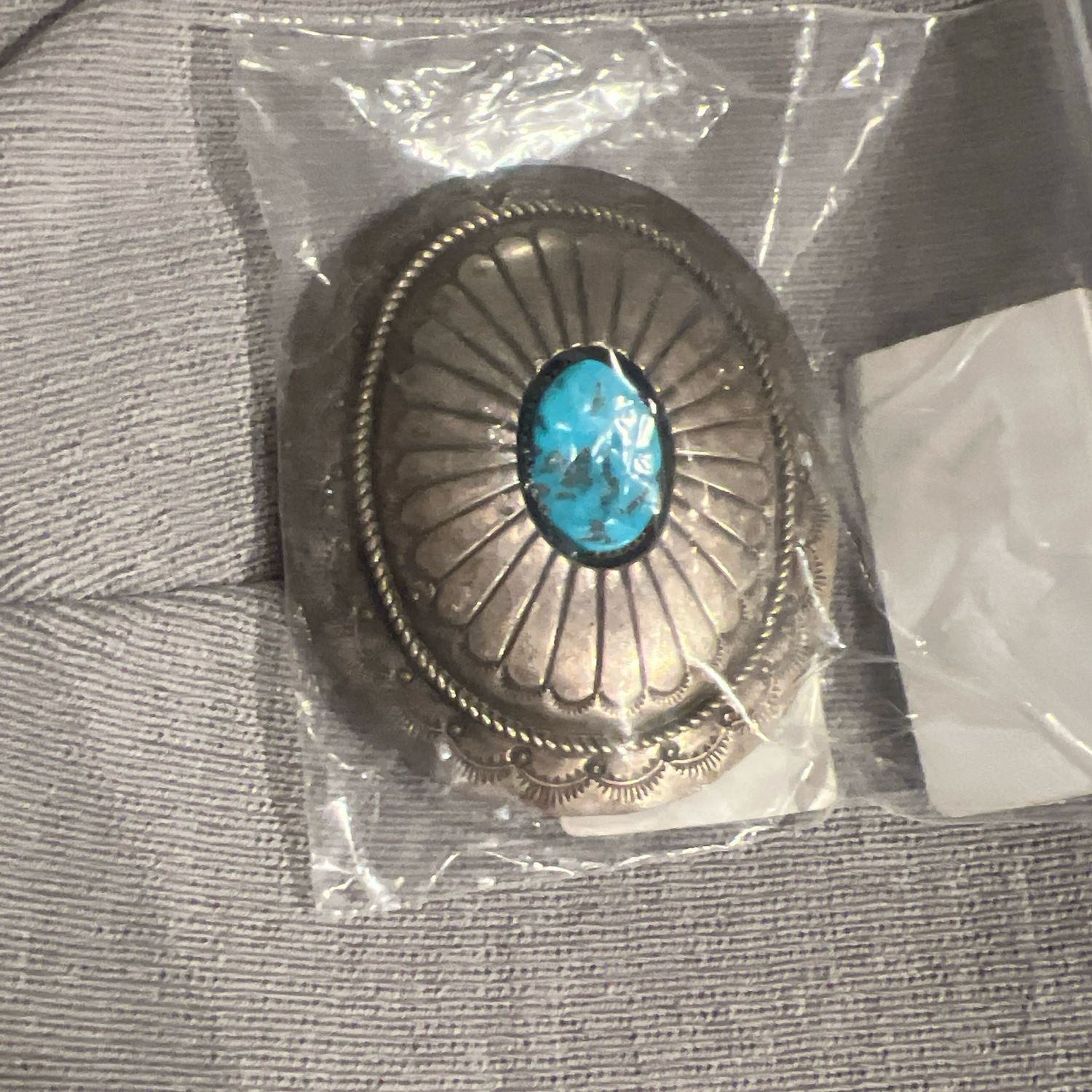 Belt Buckle Turquiose