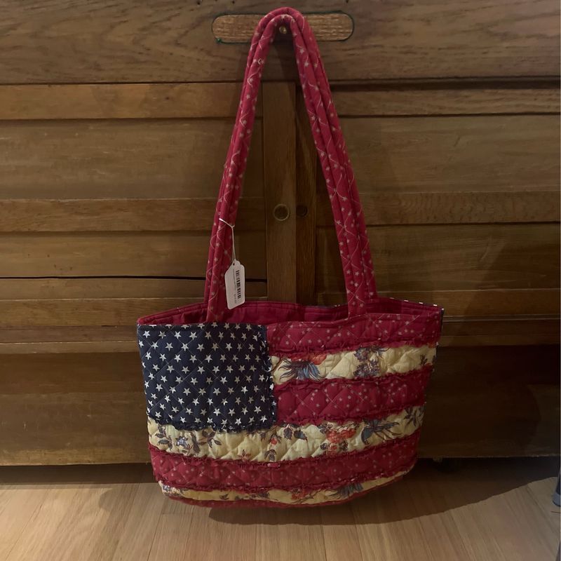 Tote Quilted Old Glory