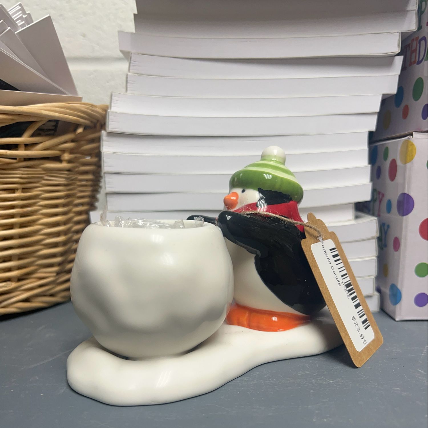 Penguin Candle