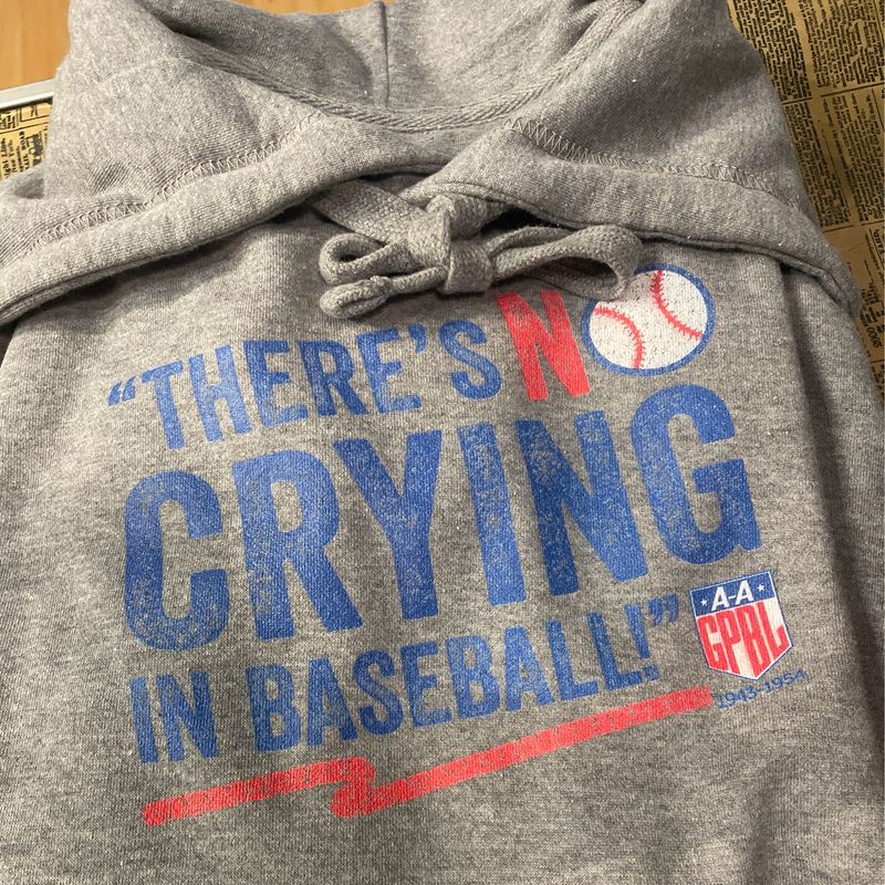 No Crying Sweatshirt - XXL