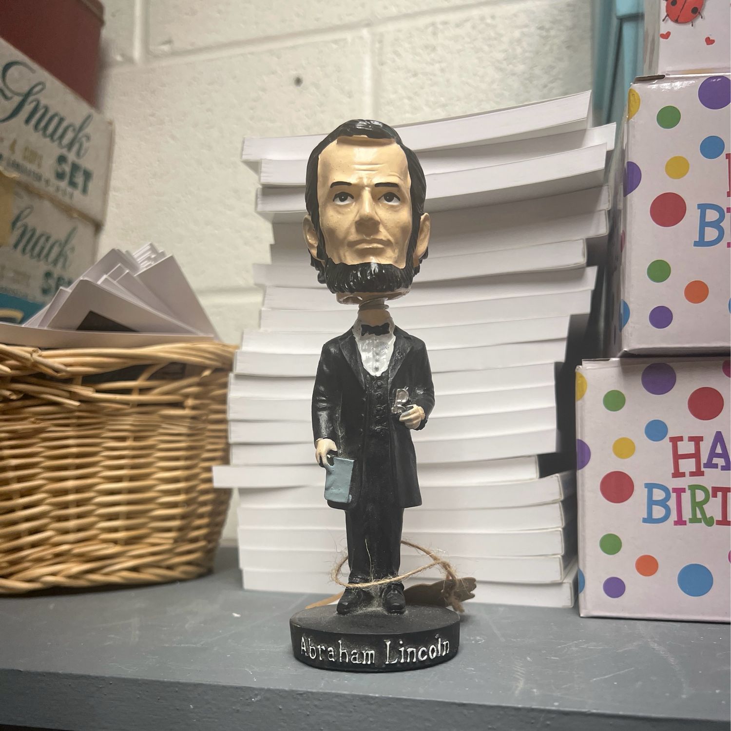 Lincoln Bobble Head