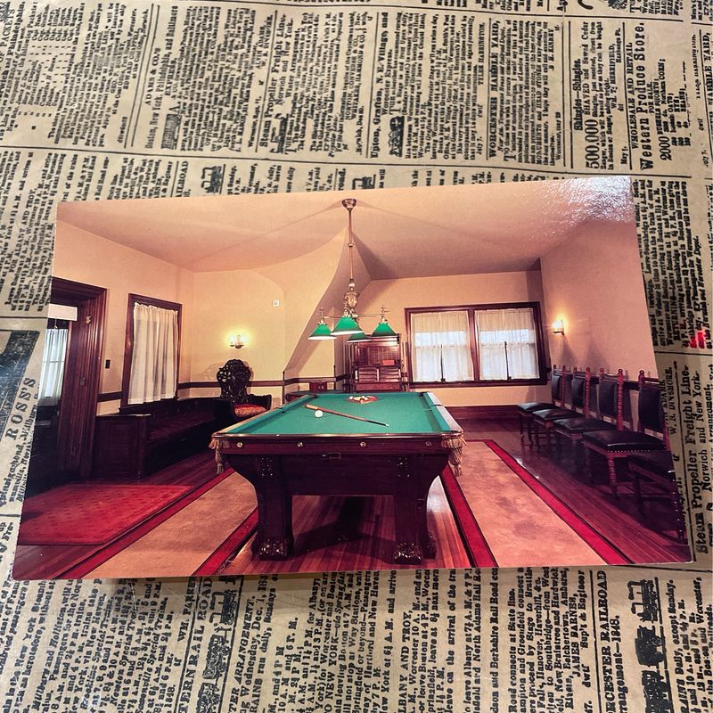Postcard --- Copshaholm Billiar