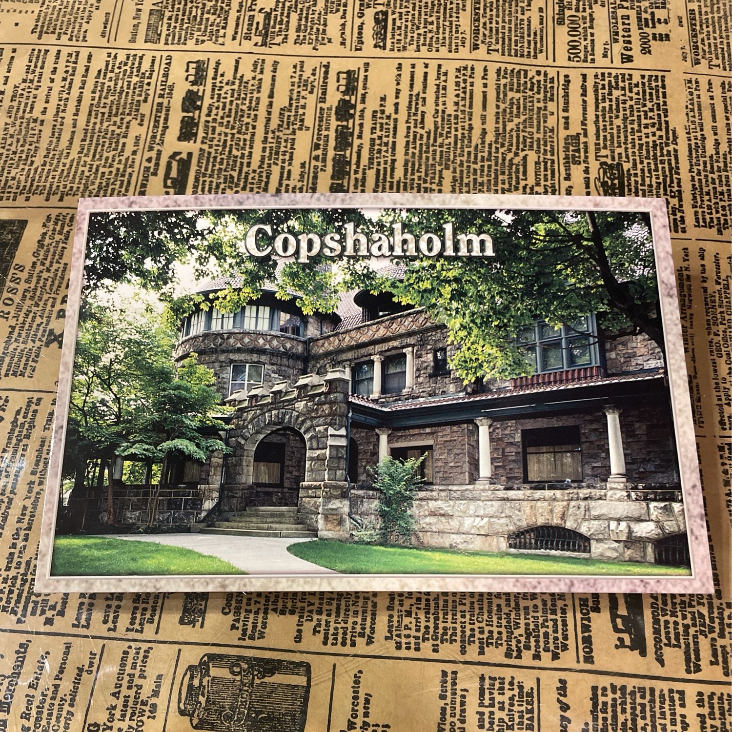 Postcard --- Copshaholm Exterio