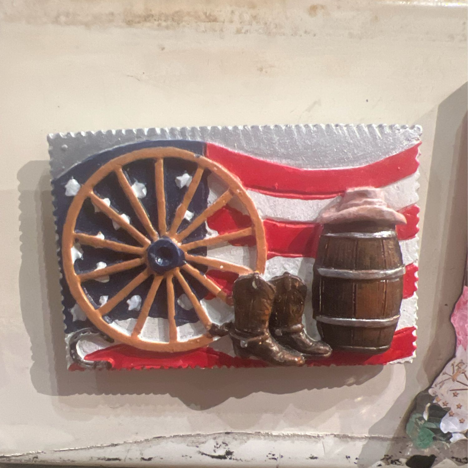 Magnet Flag/Wagon Wheel