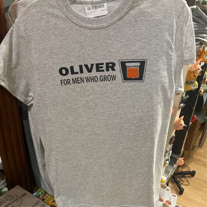 Oliver Logo Shirts - Gray (3X)