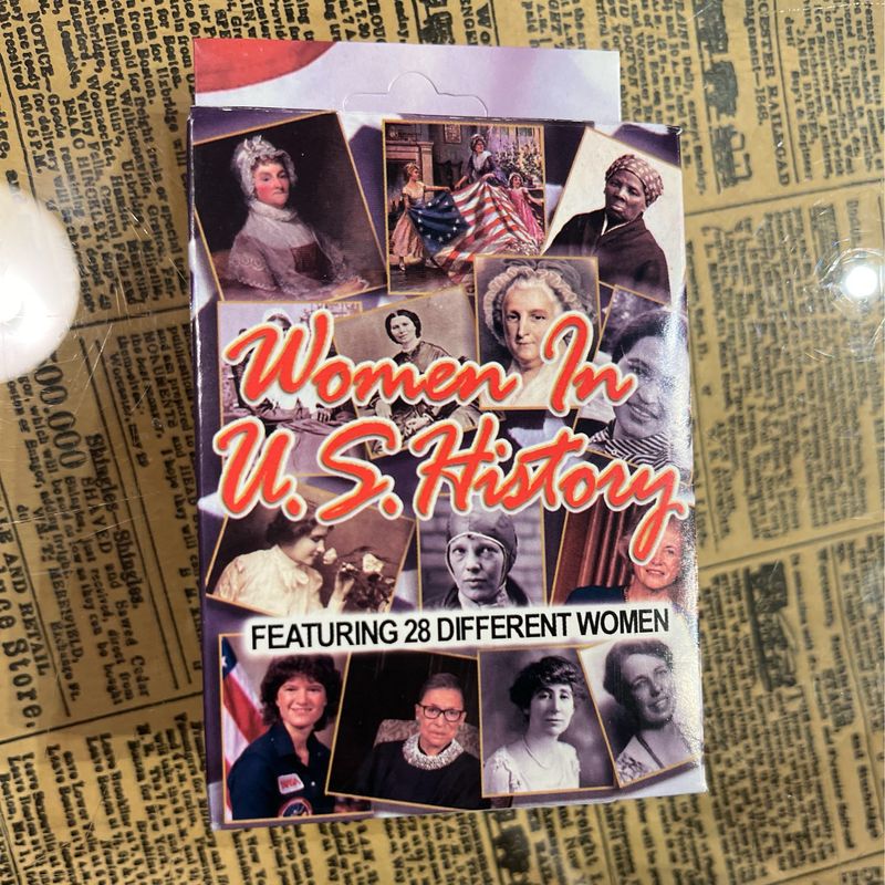 Women in U.S. History Playing Cards
