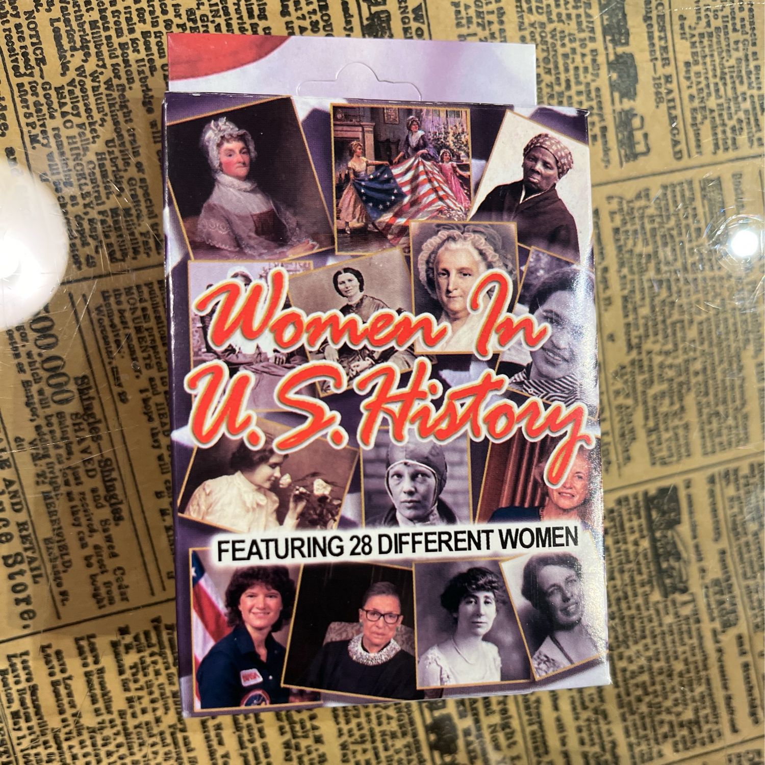 Women in U.S. History Playing Cards
