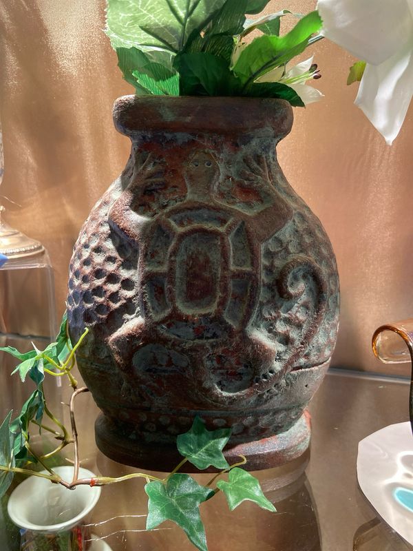 Vase Tribal Terre Cotta