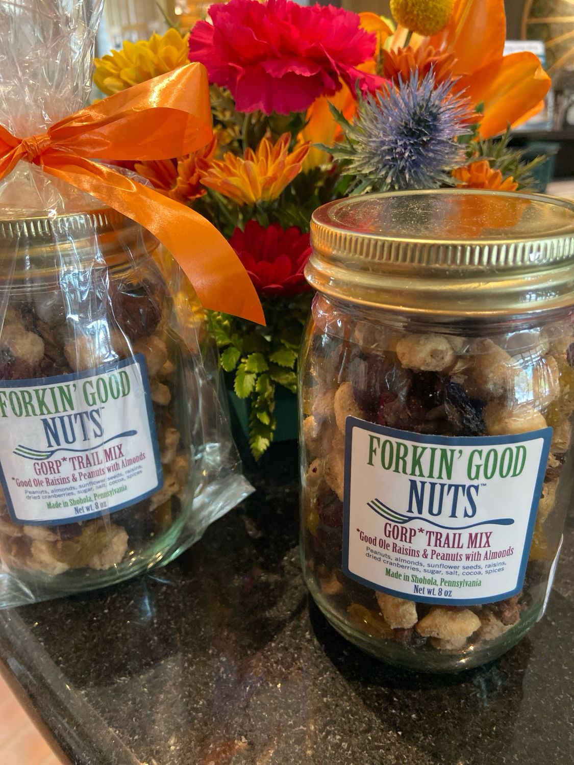 Forkin&#39; Good Nuts, Material: GORP* Trail Mix