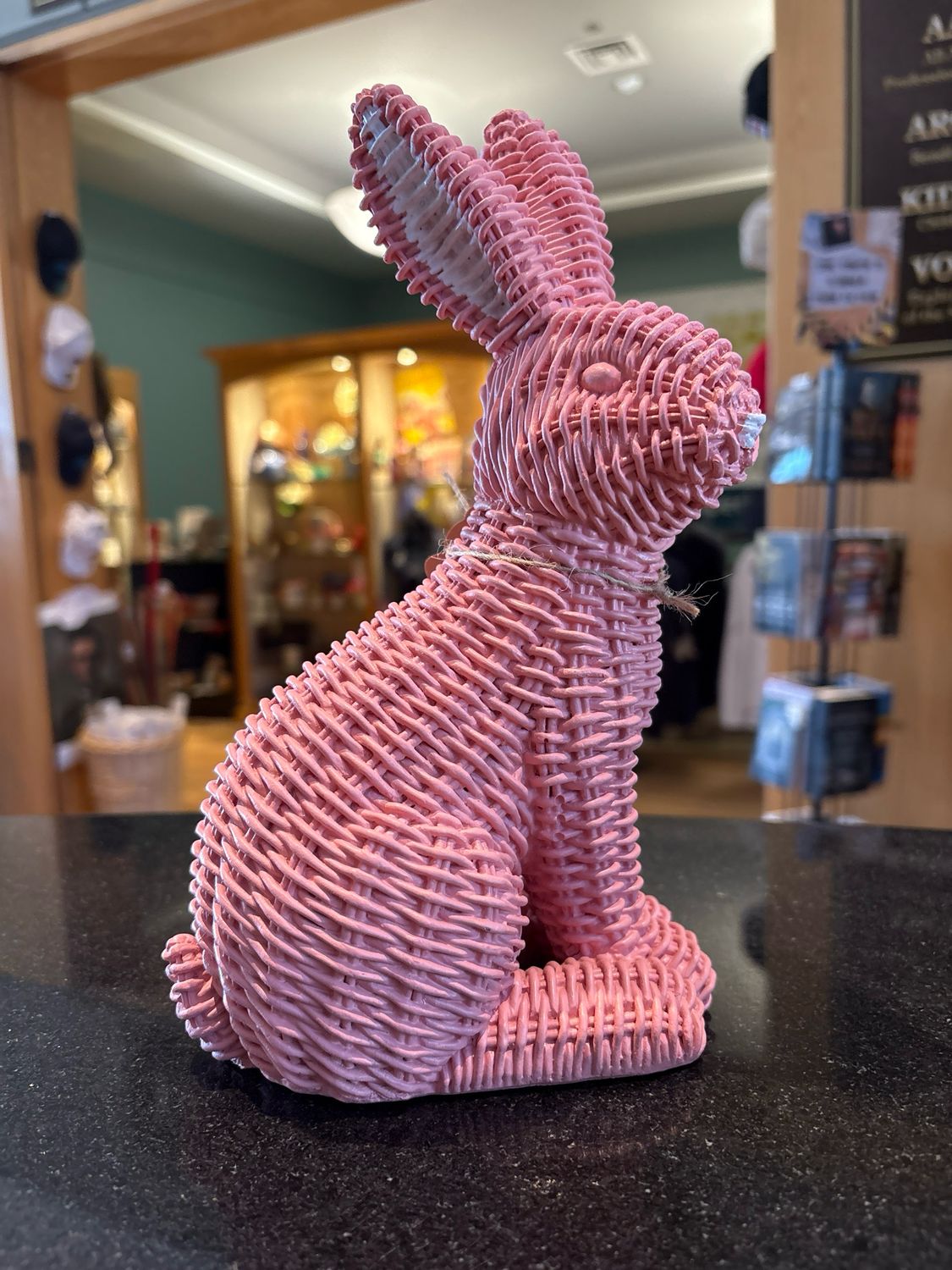 Basket Style Rabbit, Color: pink