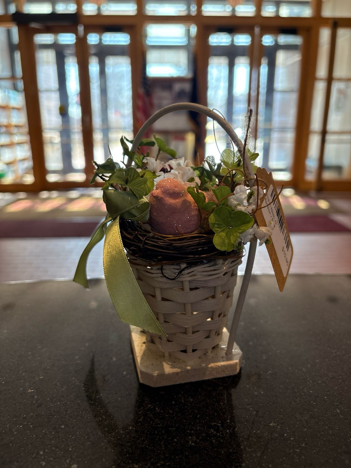 Bird In Nest- O. Mansion, Color: Pink