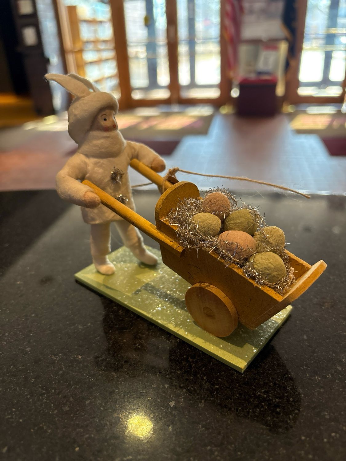 Child as Bunny with Wheelbarrow - O. Mansion