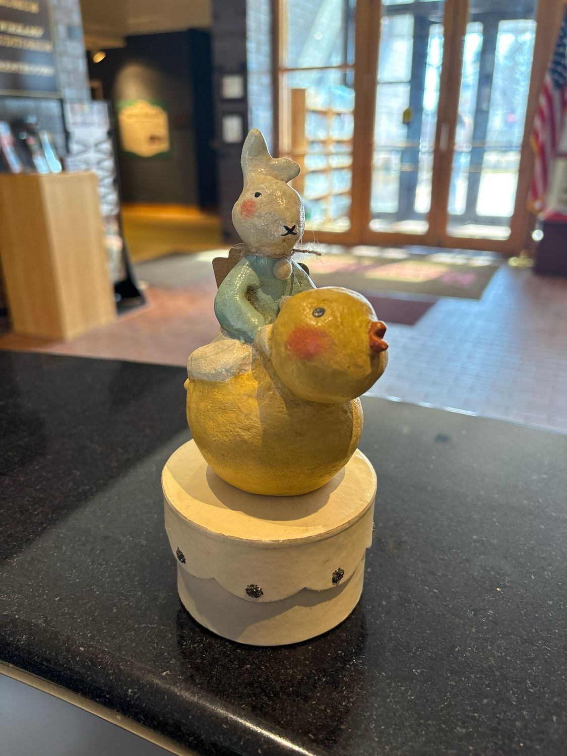 Bunny Riding Chick - O. Mansion