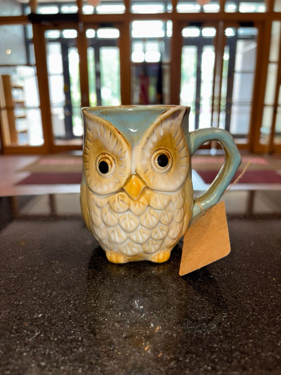 Mug -- Owl, Color: Blue