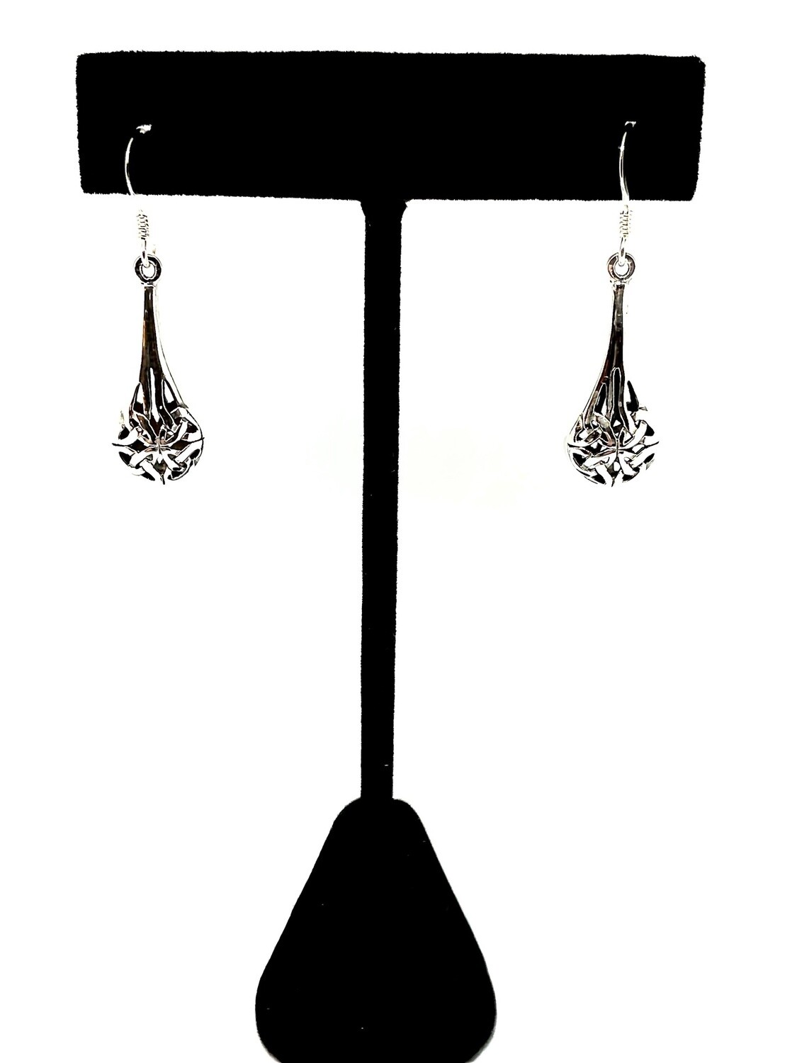 Celtic Rain Drop Earrings