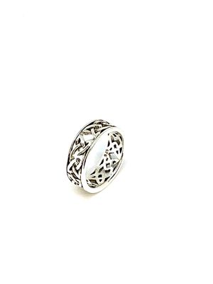 Celtic Open Love Knot Ring, Size: 6