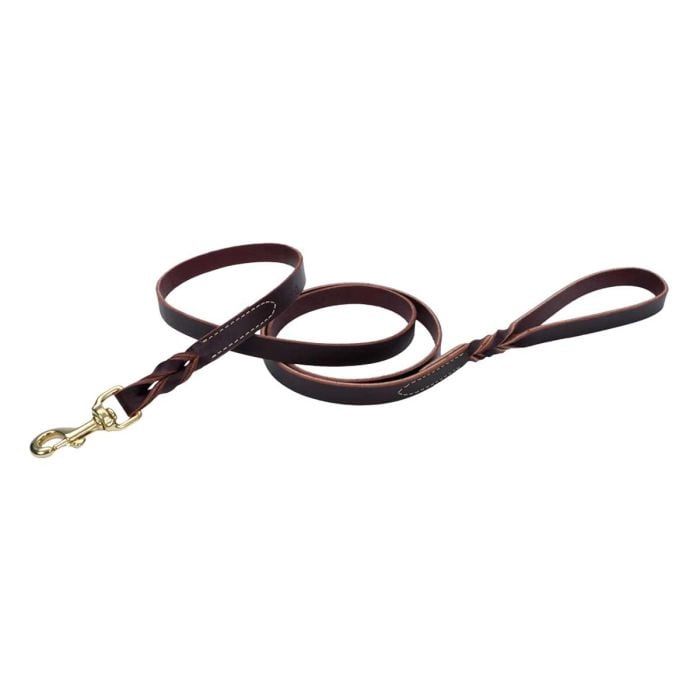 Leash - Leather - Latigo Twist, Size: 1/2" x 4'