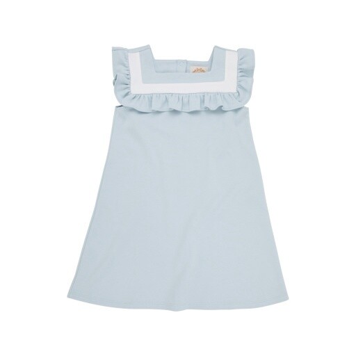 Darla Dress, Size: 12, Colour: Buckhead Blue/Worth Avenue White
