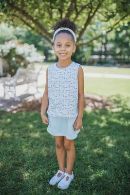 Girls Golf Skort Set