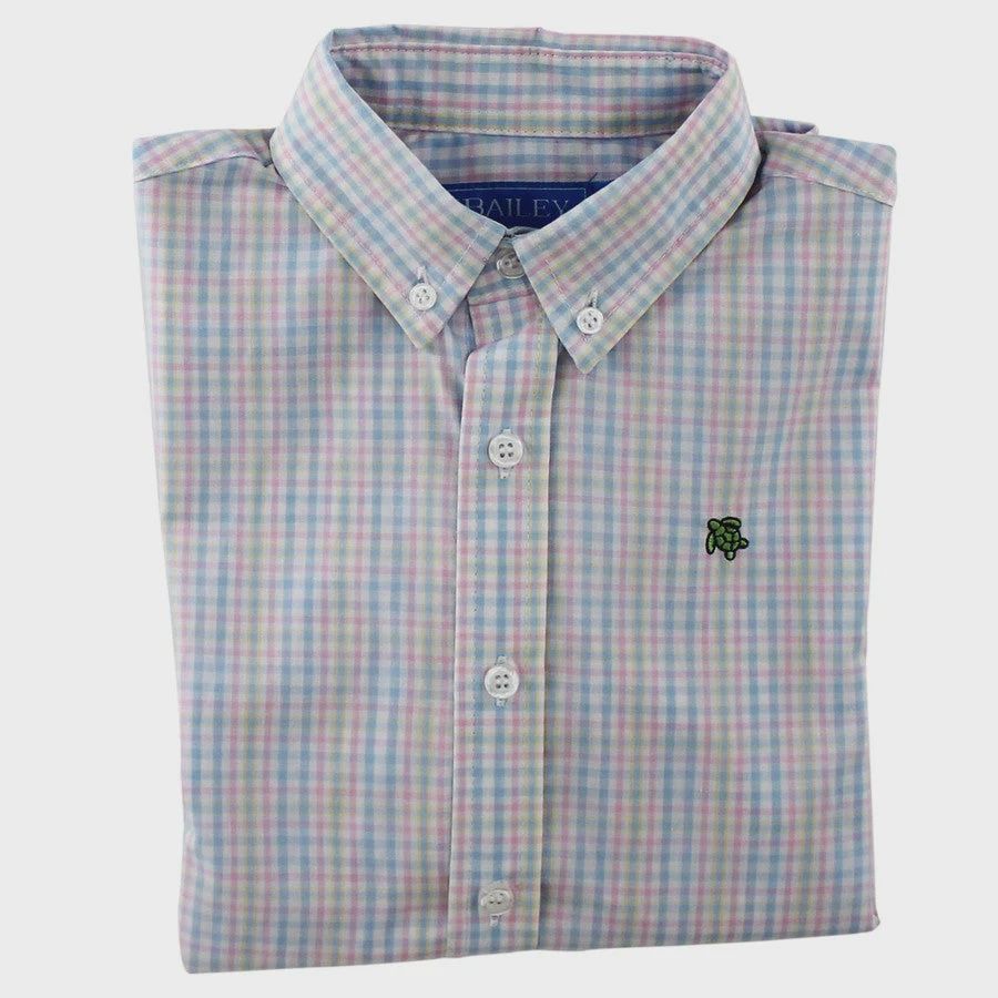 Roscoe Button Down Shirt- Primrose, Size: 2