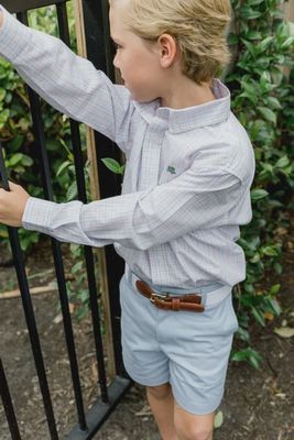 Roscoe Button Down Shirt- Primrose