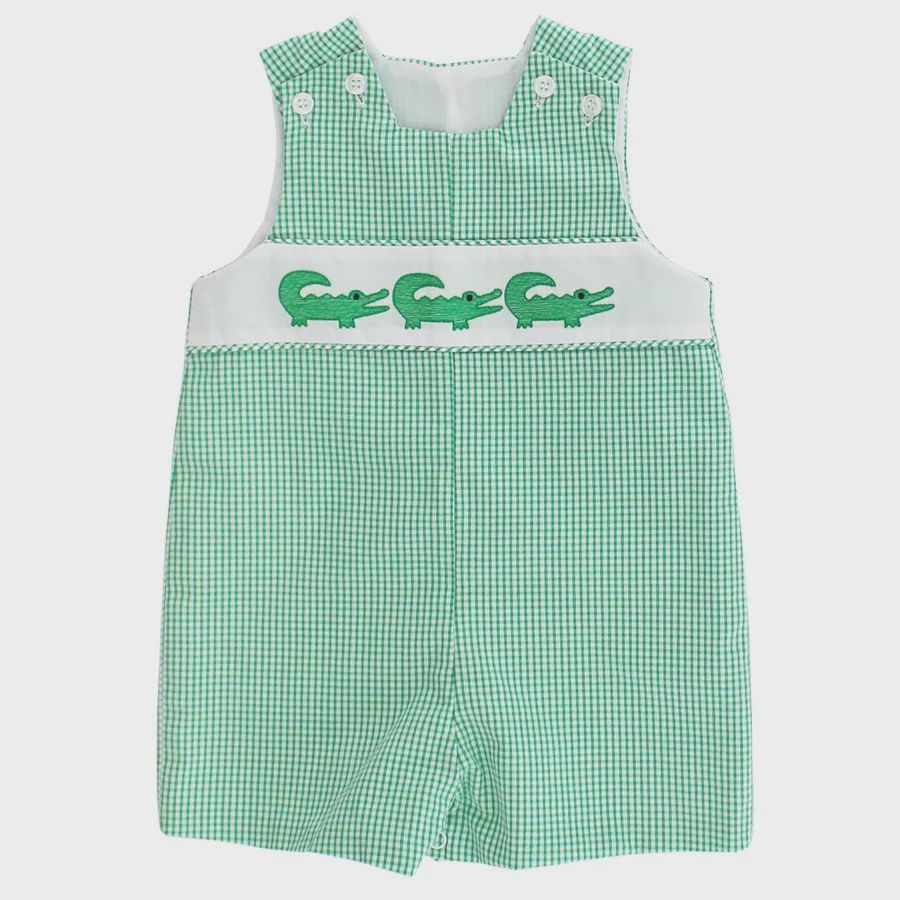 Alligator Tales- John John, Size: 12M