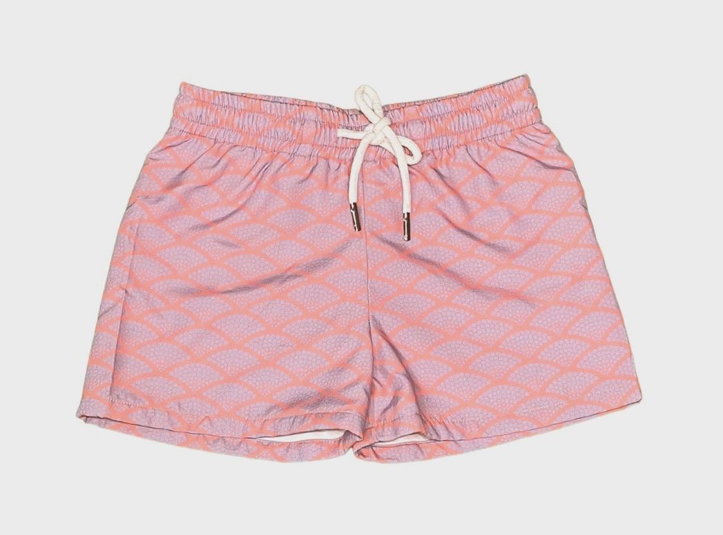 SAINT SIMONS SHORTIES UPF 50+ CORAL DOTS BOYS, Size: 12M