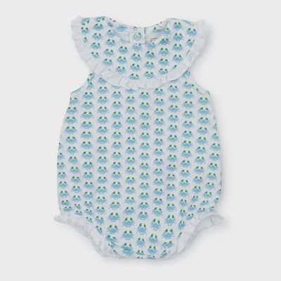 ADELE GIRLS&#39; PIMA COTTON BUBBLE - COOL CRABS