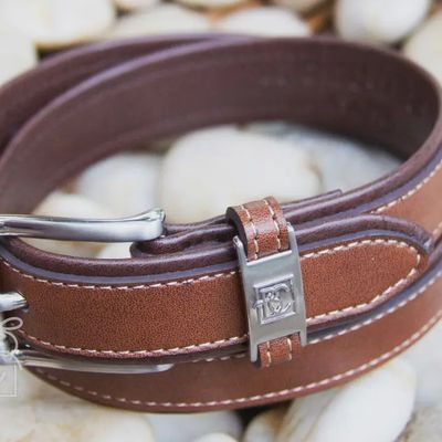DOUBLE LEATHER BELT