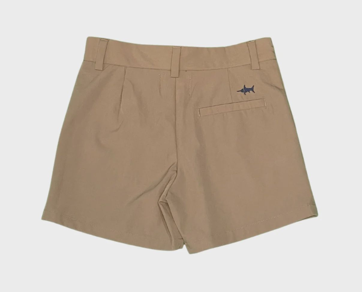 Palmer Performance Shorts Khaki Boys, Size: 6/8
