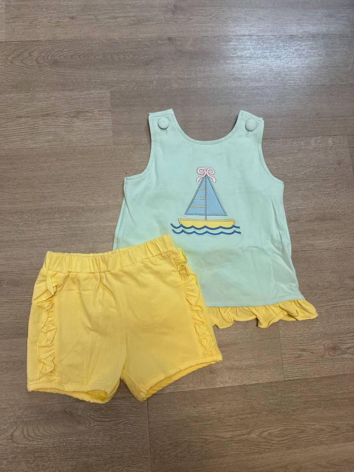 Castaway Short Set, Size: 12m