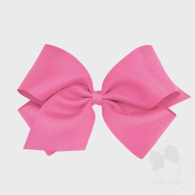 King Classic Grosgrain Hair Bow (Plain Wrap) - HPK