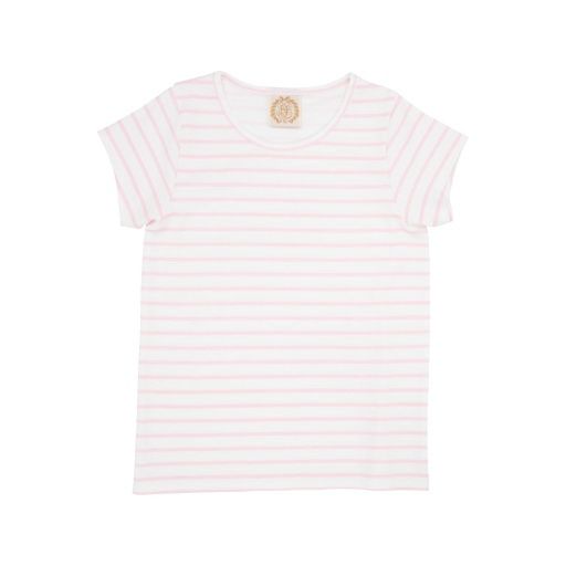 Plain Jayne Play Shirt, Size: 12, Colour: Pier Party Pink Stripe
