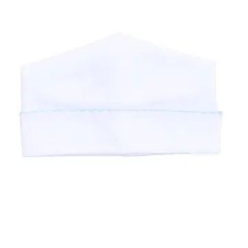 Solid Essentials White Blue Hat
